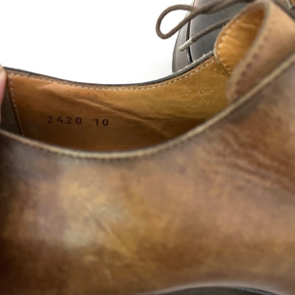 Barneys New York Vintage Leather Oxfords - Picture 13 of 13